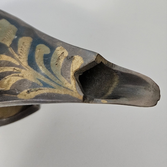 Brass Genie Lamp Incense Holder - Picture 5 of 9